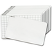 Whiteboard/Wisbord edding A4 geruit wit, 10 stuks