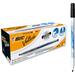 Whiteboardmarkers BIC 1721 zwart, 144 stuks + 24 wisborden Combi-Deal