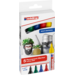 Permanent marker edding 3000 assorti basis, 5 stuks