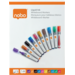Whiteboardstiften Nobo Liquid Ink ronde punt 3 mm assorti, 10 stuks