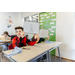 Wisbord emaille staal edding move minds blanco/ruit startersset, 43 delig