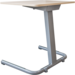 Opta zit-/sta tafel 75 x 52 cm met buiksparing