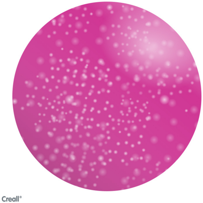 Glitterverf Creall 250 ml roze