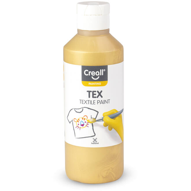 Textielverf Creall Tex 250 ml goud