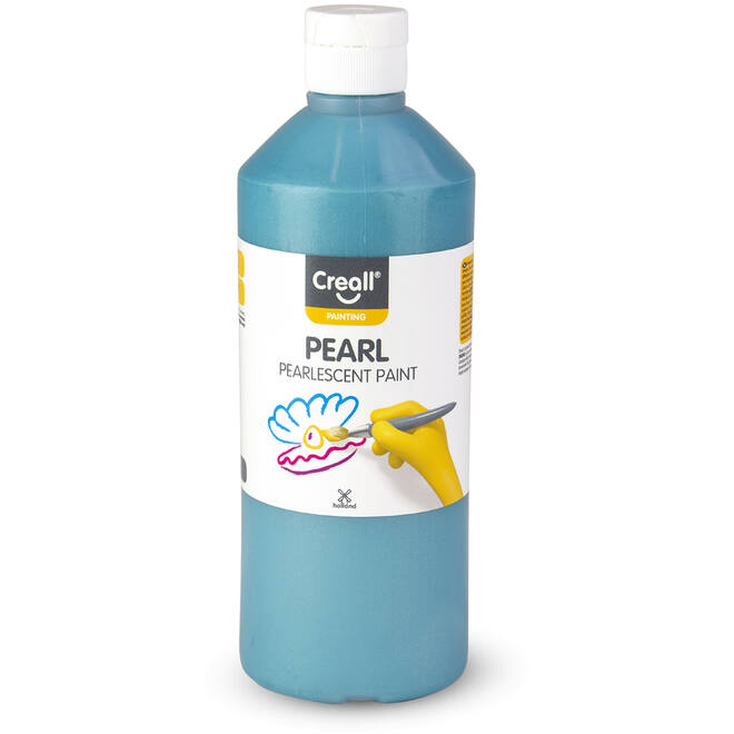 Parelmoerverf Creall Pearl 500 ml blauwgroen
