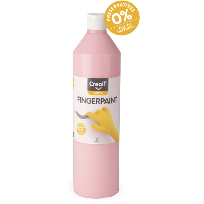 Vingerverf Creall 750 ml roze