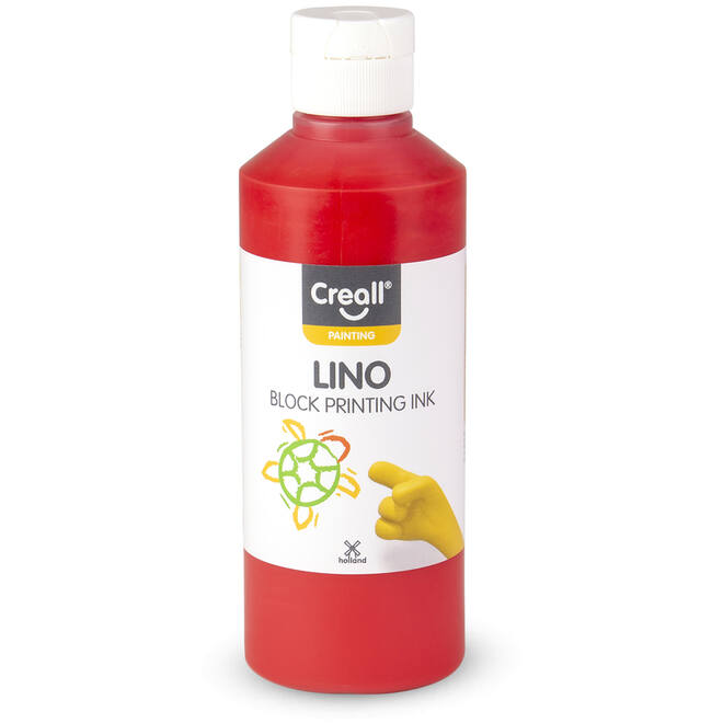 Blockprintverf Creall lino 250 ml rood