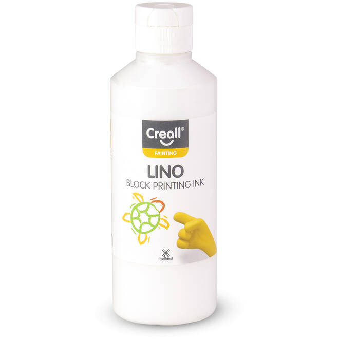 Blockprintverf Creall lino 250 ml wit