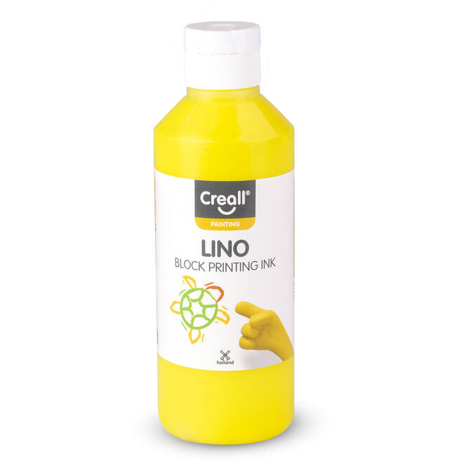 Blockprintverf Creall lino 250 ml geel