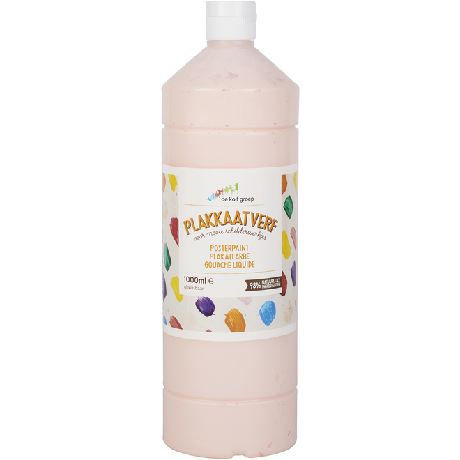 Plakkaatverf | de Rolf groep | topcolor, zalm roze 1000 ml