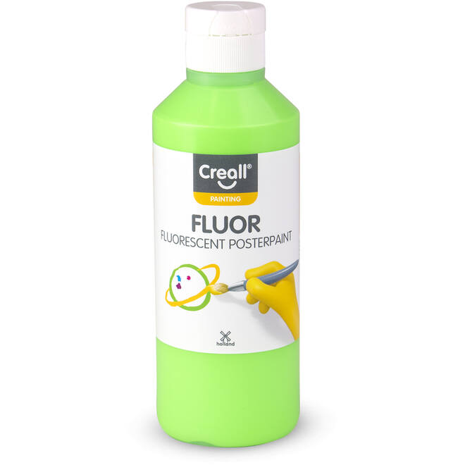 Plakkaatverf Creall Fluor 250 ml groen