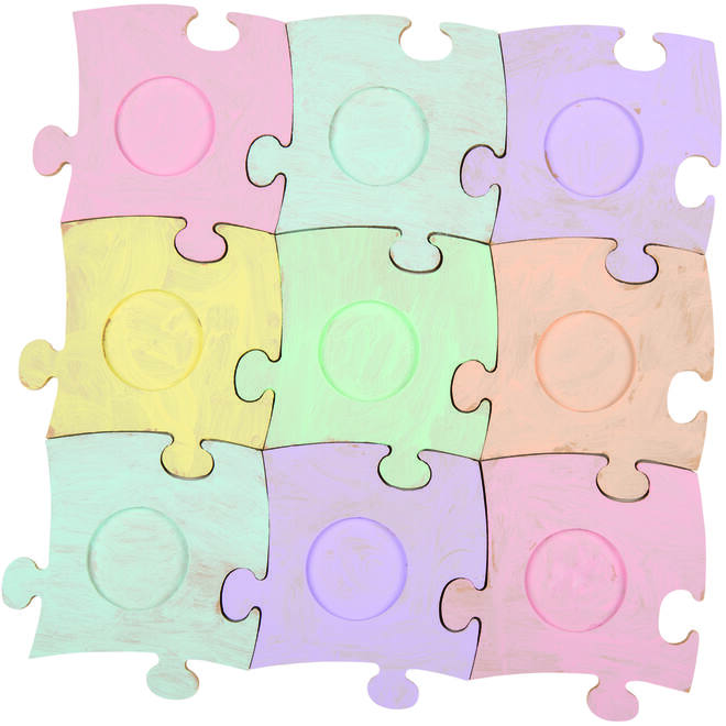 Plakkaatverf Creall basic set pastel 500 ml, 6 stuks