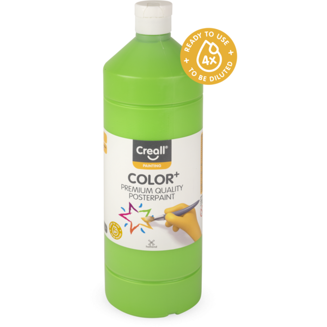 Plakkaatverf Creall Color+ 1000 ml lichtgroen