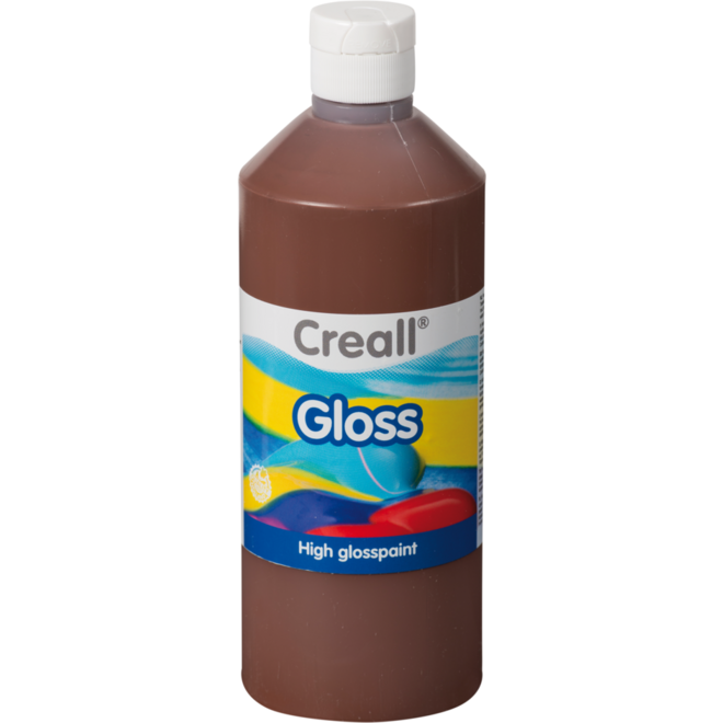 Glansverf Creall Gloss 500 ml bruin