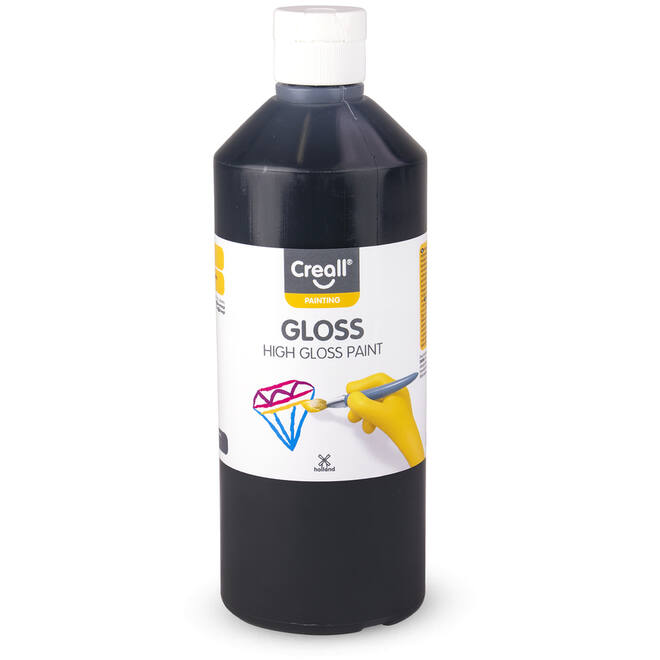 Glansverf Creall Gloss 500 ml zwart