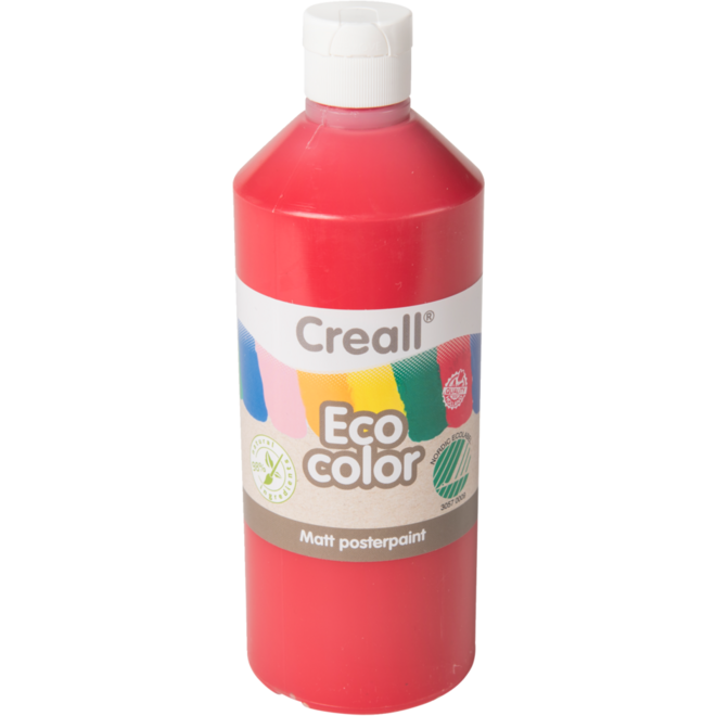 Plakkaatverf Creall Eco 500 ml lichtrood