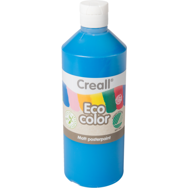 Plakkaatverf Creall Eco 500 ml primair blauw