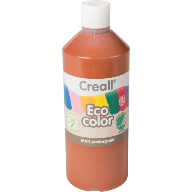 Plakkaatverf Creall Eco 500 ml lichtbruin