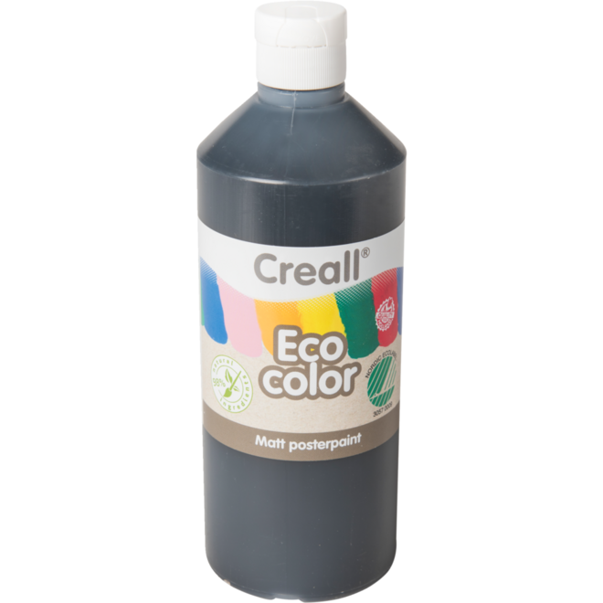 Plakkaatverf Creall Eco 500 ml zwart
