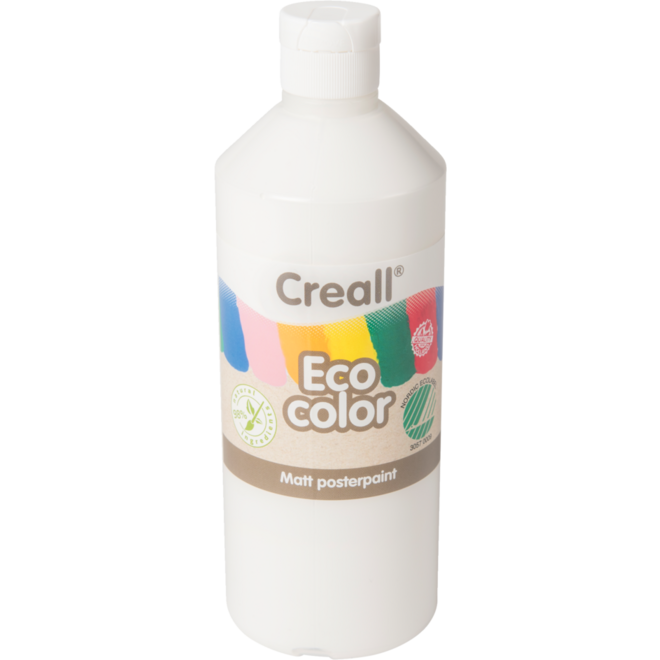 Plakkaatverf Creall Eco 500 ml wit