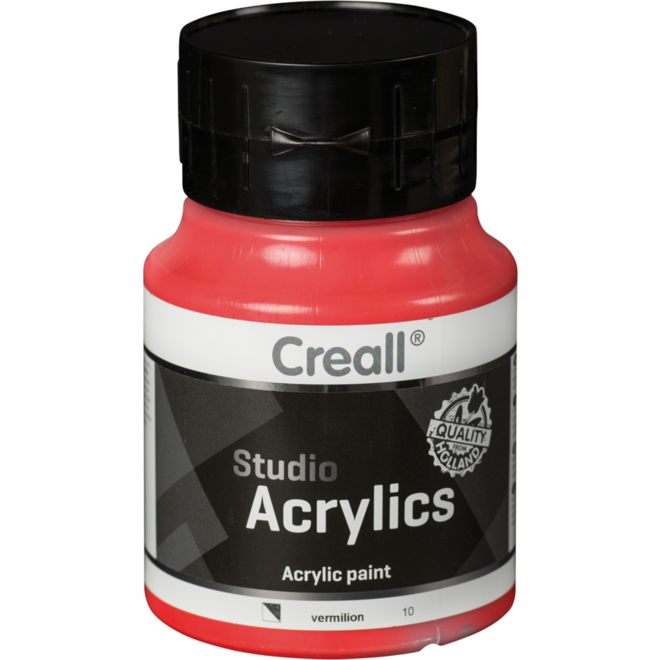 Acrylverf Creall 500 ml rood/oranje