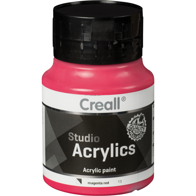 Acrylverf Creall 500 ml donker fuchsia