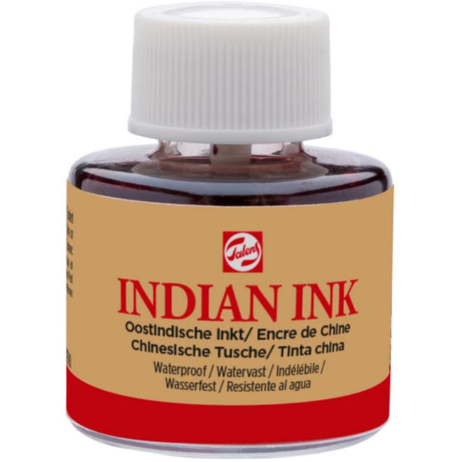 Oostindische inkt 11 ml, zwart