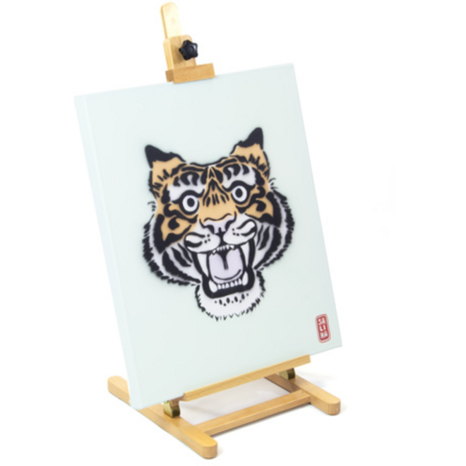 Tafelezel groot vurenhout Voor canvas tot 67cm