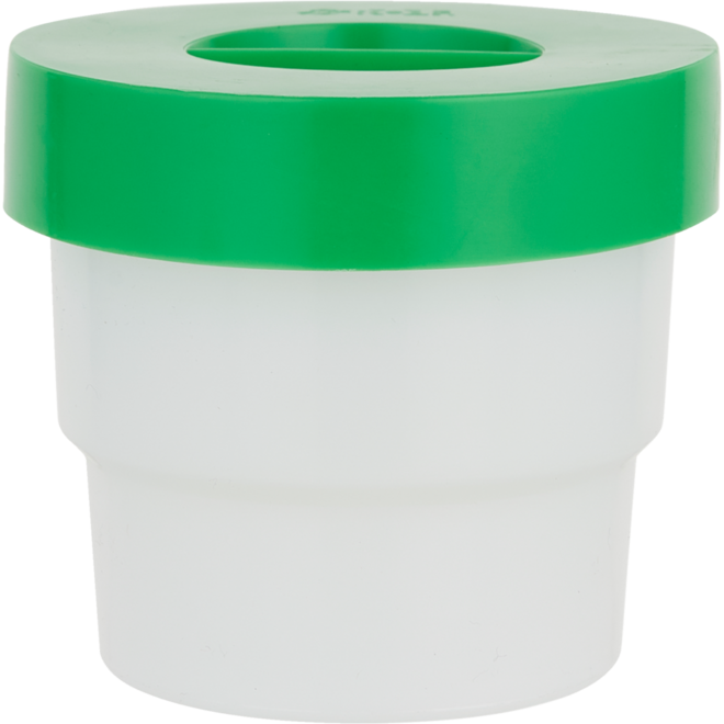 Anti-knoeipot midi 180 ml, groen