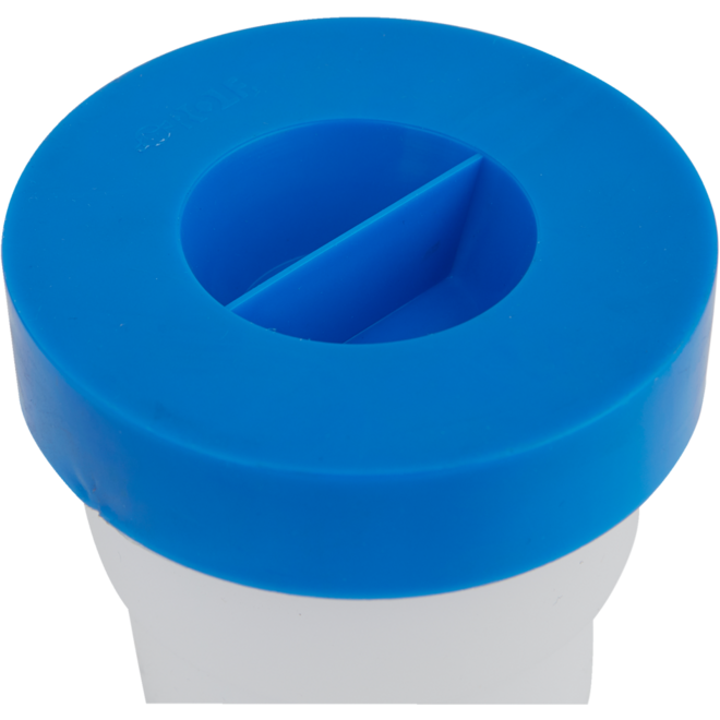 Anti-knoeipot midi 180 ml, blauw