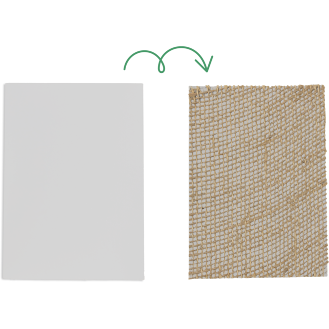 Linoleum A6 10 x 15 cm  dikte 3,2 mm, 10 stuks