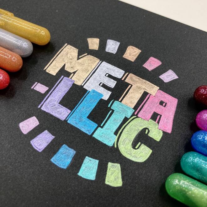 Gelpen Sakura gelly roll metallic groen