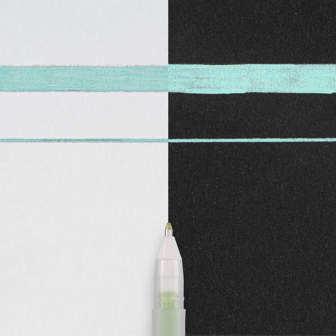 Gelpen Sakura gelly roll metallic groen