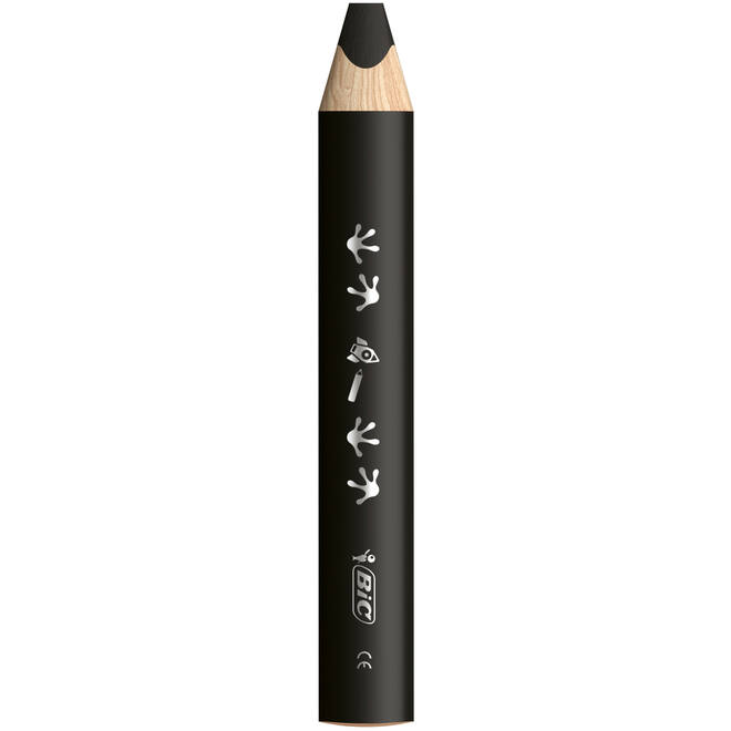 Kleurpotloden BIC Multi surface 3-in-1 assorti, 40 stuks incl. slijpers