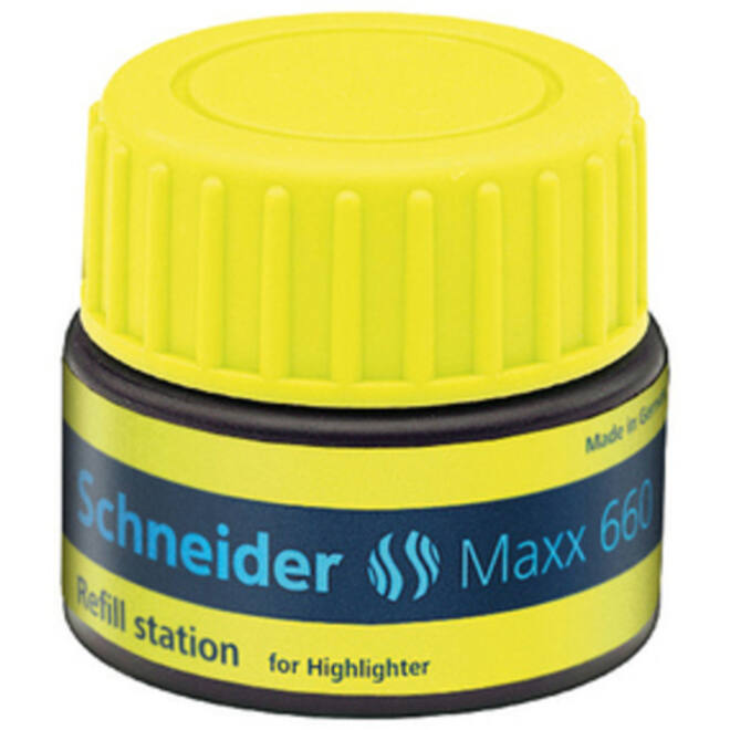 Navulling Schneider Maxx 660 30 ml, geel