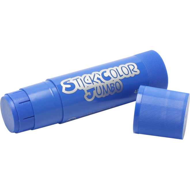 Plakkaatverfstift jumbo 40 grams assorti, 12 stuks