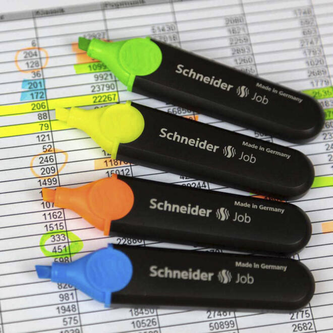 Markeerstift Schneider Job 150 blauw