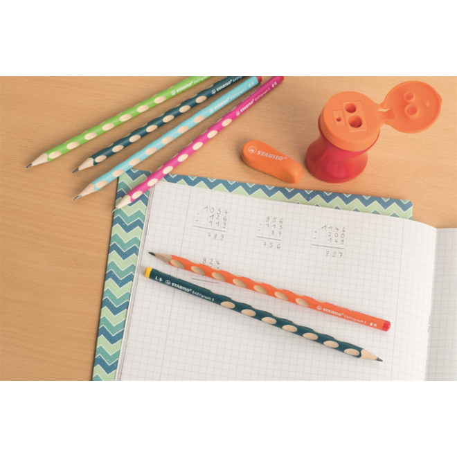 Potlood STABILO EASYgraph S HB petrol LH 2,2 mm