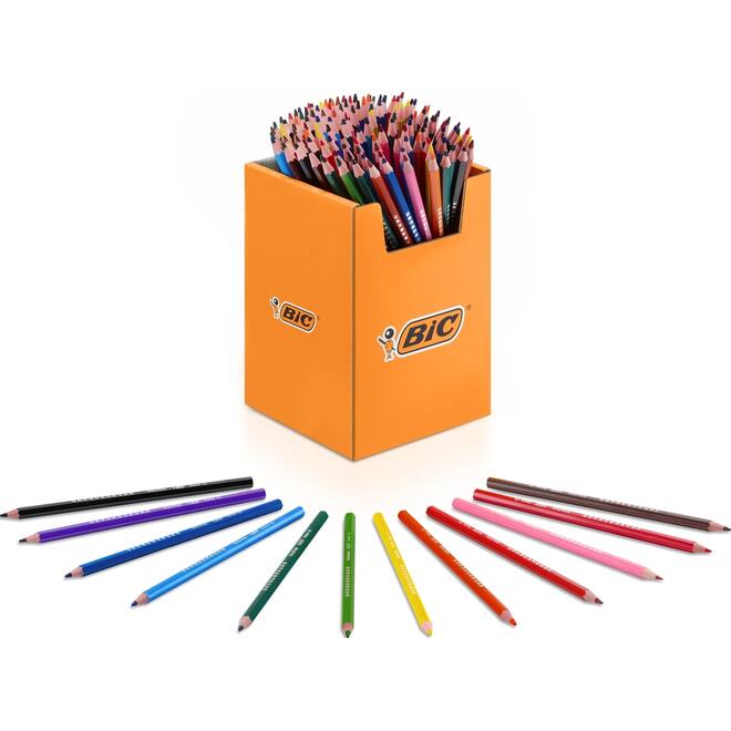 Kleurpotloden BIC Kids Evolution, class pack 114 + 30 gratis