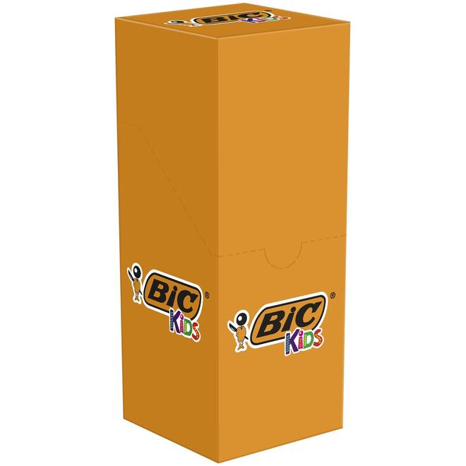 Kleurpotloden BIC Kids Evolution assorti, blik 60 stuks