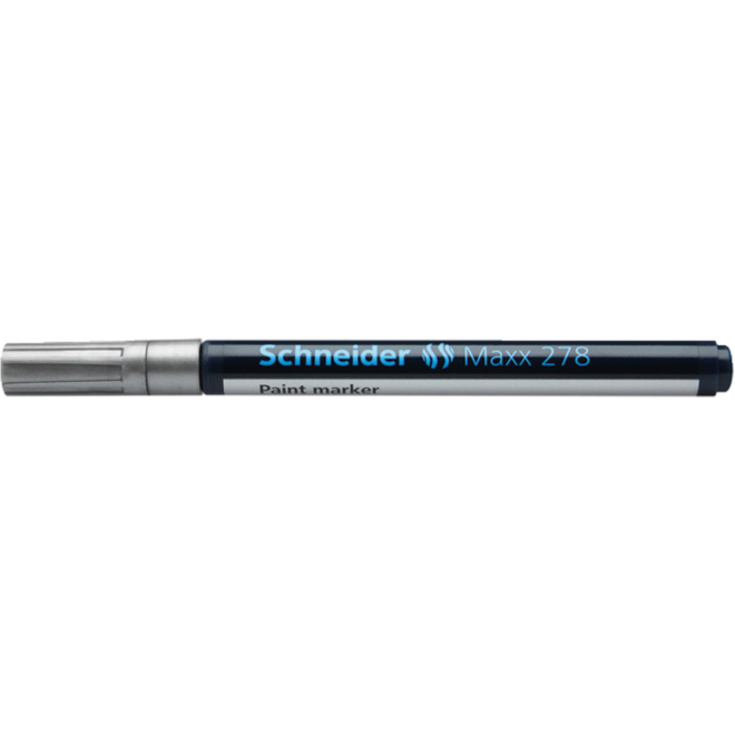 Schneider lakmarker fineliner zilver 0,8 mm