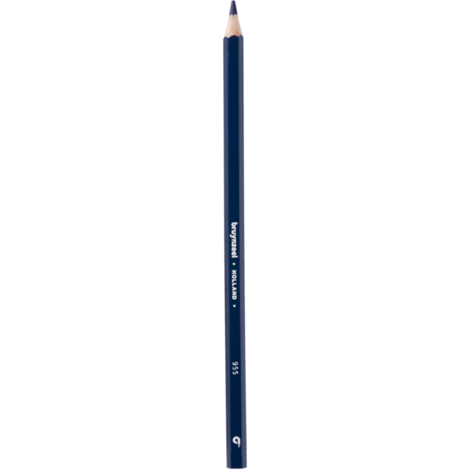 Kleurpotloden Bruynzeel super blauw, 12 stuks