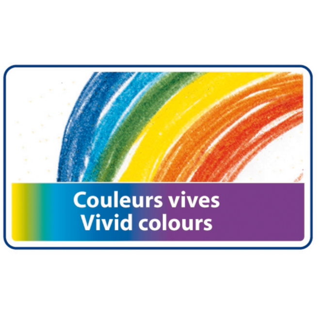 Viltstiften BIC Kids visacolor XL Ecolutions assorti, 12 stuks