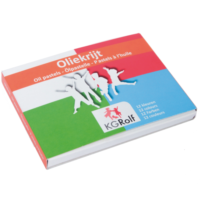 Oliekrijt assorti, 12 stuks