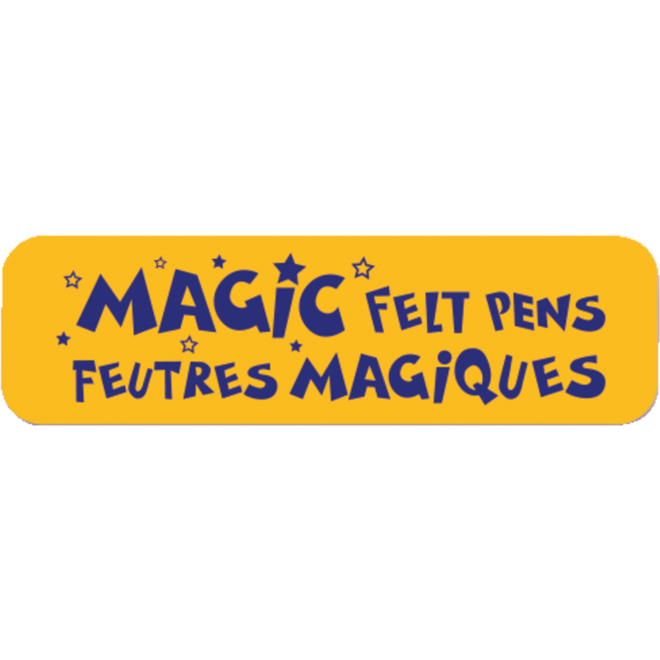 Viltstiften BIC Kids magic assorti, 12 stuks