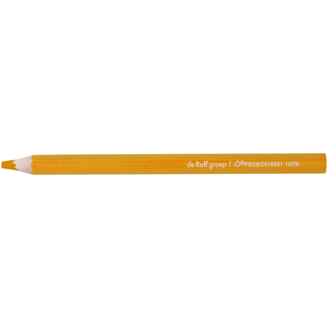 Kleurknotsen | de Rolf groep | 10 mm donkergeel, 12 stuks