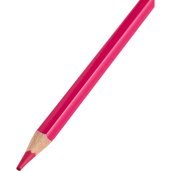 Kleurpotloden | de Rolf groep | roze, 12 stuks