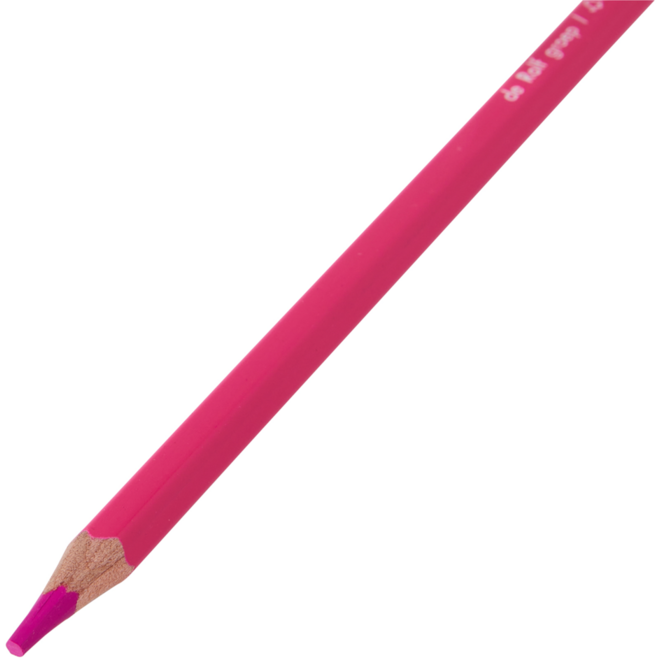 Kleurpotloden | de Rolf groep | roze, 12 stuks