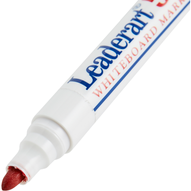 Permanent marker rond 1-3 mm rood