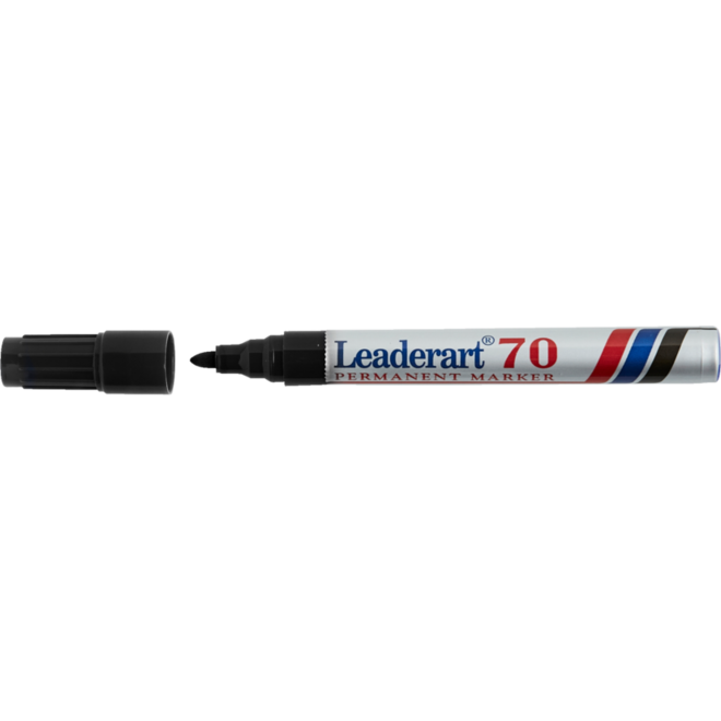 Permanent marker rond 1-3 mm zwart